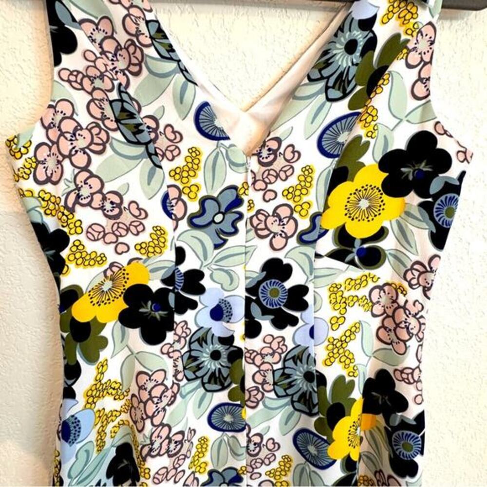 Ann Taylor Factory Floral Dress Petite‎ 2P EUC - Picture 5 of 12